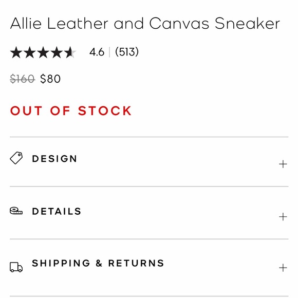 MICHAEL MICHAEL KORS Allie Leather and Canvas Sneaker - Picture 9 of 15